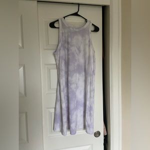 A New Day Tie-dye cotton mini dress